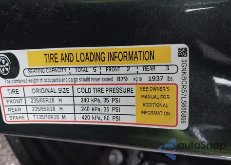 2020 Chevrolet Blazer Fwd 2Lt from USA, damaged, VIN 3GNKBCRS7LS666866